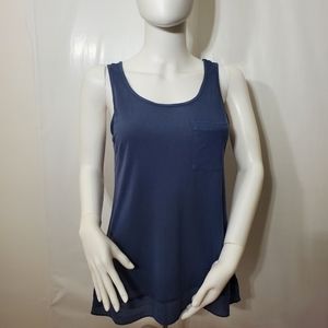Loft Navy Tank Top Sz S
